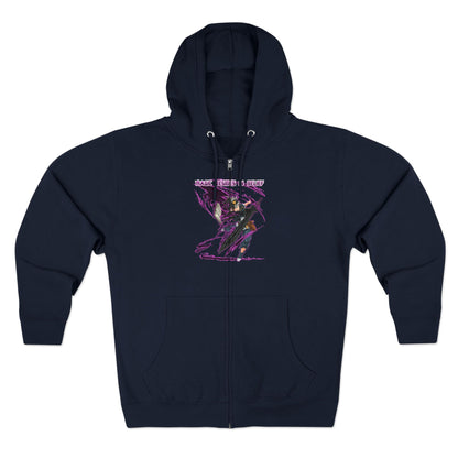 Black Clover | Asta  — Minimal Artistic Graphic Zip-Up