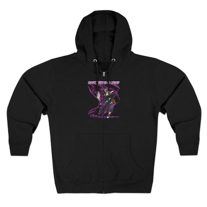Black Clover | Asta  — Minimal Artistic Graphic Zip-Up
