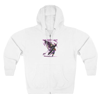 Black Clover | Asta  — Minimal Artistic Graphic Zip-Up