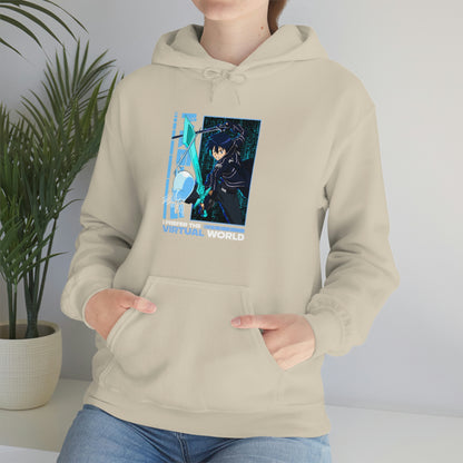 Otakuzoid - Hoodie - I prefer the Digital World - Anime, Manga, Games, Otaku, Weeb, Sword Art Online