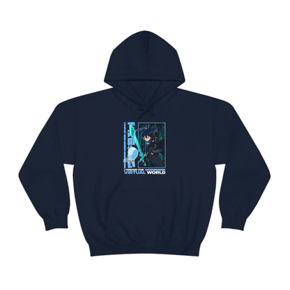 Otakuzoid - Hoodie - I prefer the Digital World - Anime, Manga, Games, Otaku, Weeb, Sword Art Online